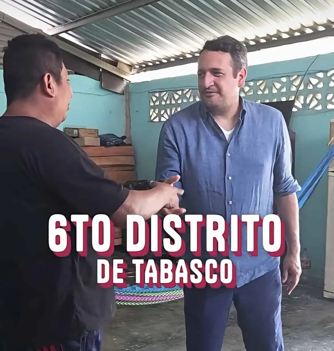 López Beltrán reapareció durante uno de sus recorridos en Tabasco. SS