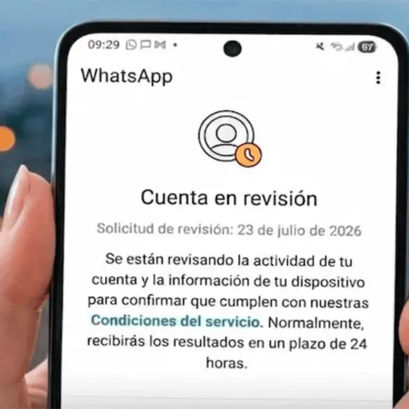¿Te apareció "Cuenta en revisión" en WhatsApp? Cuidado con esta nueva estafa ¿Te apareció "Cuenta en revisión" en WhatsApp? Cuidado con esta nueva estafa