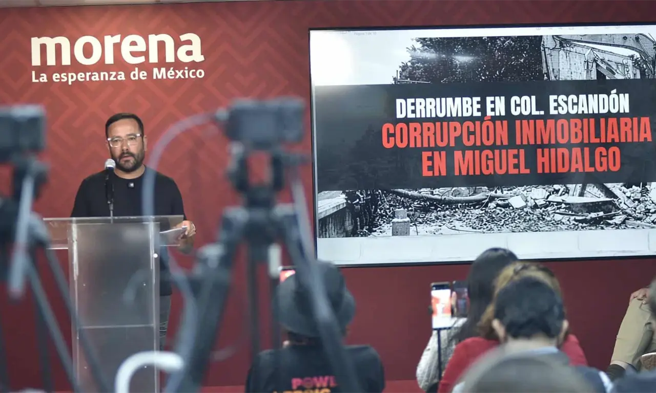  Morena va contra Mauricio Tabe por colapso en demolición de la Escandón 