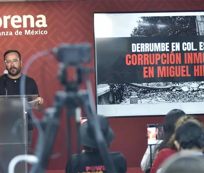 Morena va contra Mauricio Tabe por colapso en demolición de la Escandón Morena va contra Mauricio Tabe por colapso en demolición de la Escandón