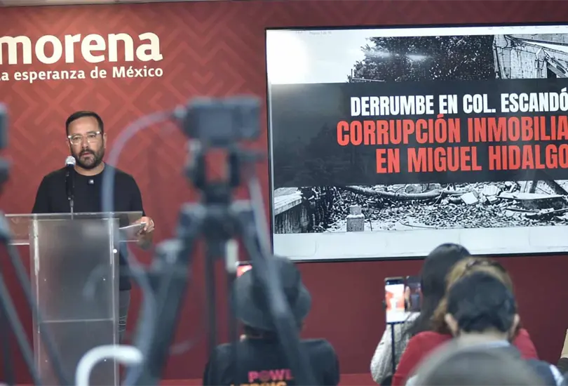 Morena va contra Mauricio Tabe por colapso en demolici&oacute;n de la Escand&oacute;n