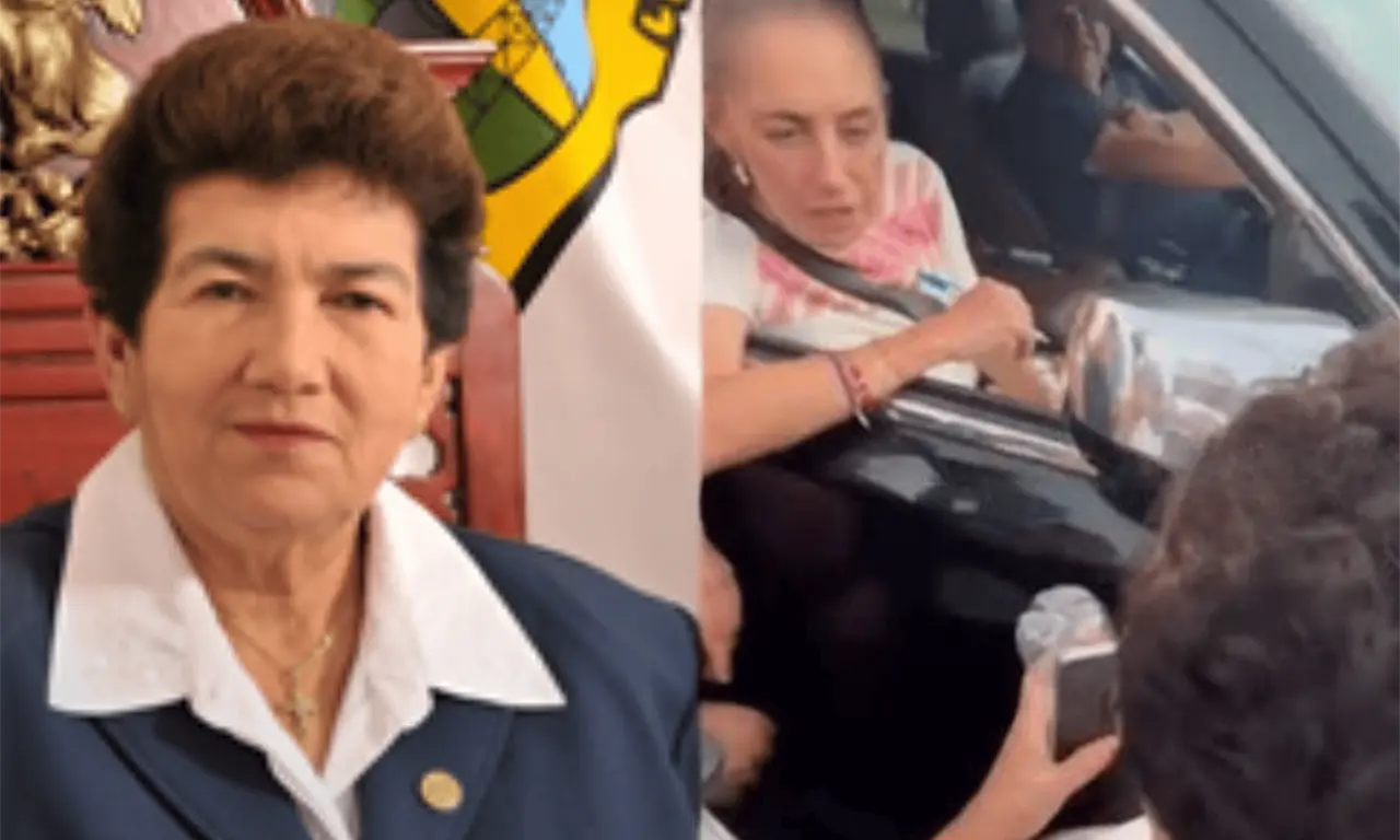  El episodio llamó especialmente la atención porque la ciudadana rechazó el saludo de la mandataria, golpeó el vehículo y continuó con su reclamo. 