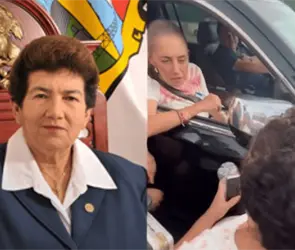 &iquest;Es funcionaria? Identifican a mujer que encar&oacute; a Sheinbaum y golpe&oacute; su camioneta