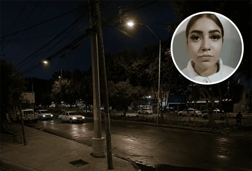 Uno de los &uacute;ltimos rastros conocidos de Melanie qued&oacute; registrado por c&aacute;maras de seguridad instaladas en las inmediaciones de la colonia Granjas Valle de Guadalupe.