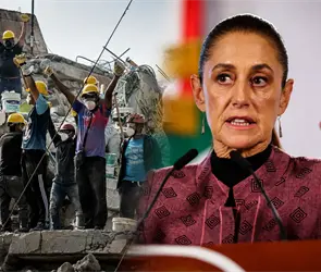 &iquest;Qui&eacute;nes son los dos mexicanos que murieron en Colombia? Sheinbaum confirma fallecimientos tras terremoto