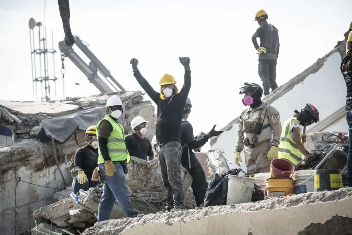Labores de rescate en Colombia Cuartoscuro