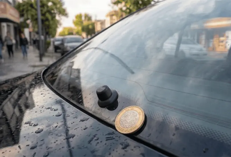 Una moneda en tu parabrisas: nuevo modus operandi para robar tu auto Una moneda en tu parabrisas: nuevo modus operandi para robar tu auto