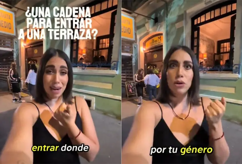 Influencer exhibe a restaurante de la Roma Influencer exhibe a restaurante de la Roma
