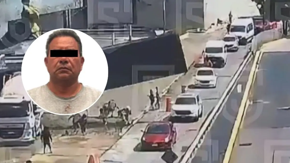  El conductor es investigado por homicidio culposo y daño en los bienes luego de que la estructura de un anuncio cayera sobre una camioneta y causara la muerte de una mujer. 