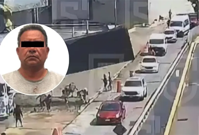 El conductor es investigado por homicidio culposo y da&ntilde;o en los bienes luego de que la estructura de un anuncio cayera sobre una camioneta y causara la muerte de una mujer.