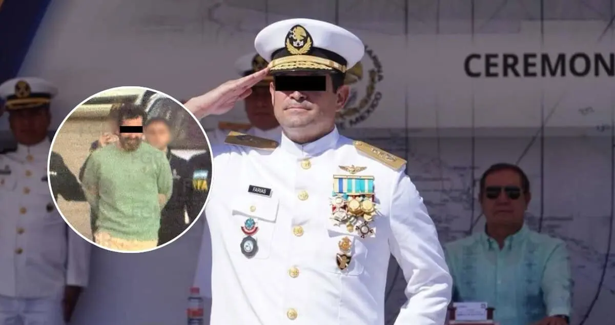  El excontralmirante es investigado por su presunta relación con una red de huachicol fiscal; su esposa pidió garantizar su seguridad durante el traslado. 