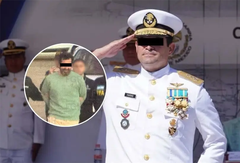 El excontralmirante es investigado por su presunta relaci&oacute;n con una red de huachicol fiscal; su esposa pidi&oacute; garantizar su seguridad durante el traslado.