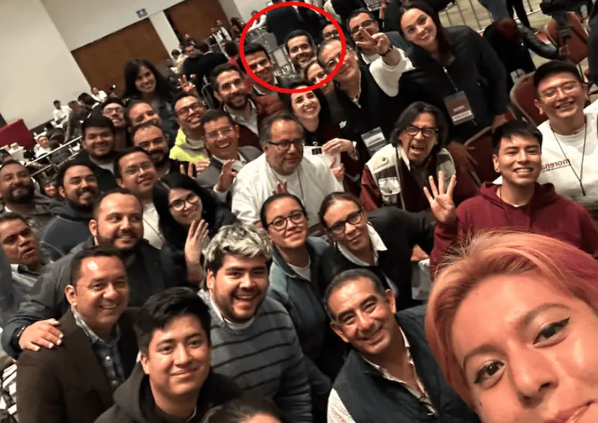 En 2023, incluso difundió mensajes públicos relacionados con la aspiración presidencial de Adán Augusto López Hernández. RRSS.