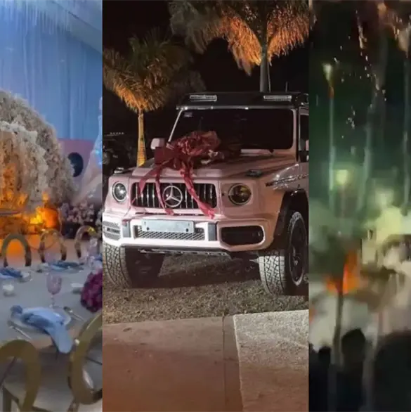 VIDEOS: Así fue la lujosa fiesta de XV años de Marisol, hija del "Tío Lako" VIDEOS: Así fue la lujosa fiesta de XV años de Marisol, hija del "Tío Lako"
