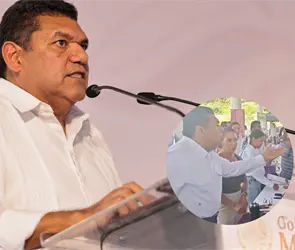 "Yo llevo dos a&ntilde;os en el gobierno, cabr*&oacute;n": Javier May explota ante reclamo de campesinos