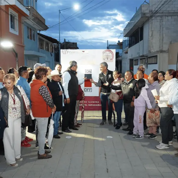 Puebla Brilla moderniza alumbrado en Santa Margarita y alcanza cobertura LED total Puebla Brilla moderniza alumbrado en Santa Margarita y alcanza cobertura LED total