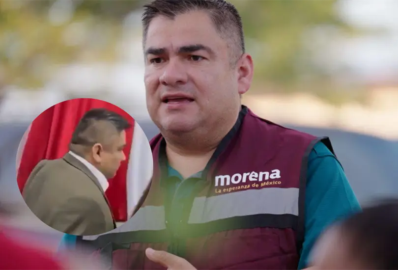 "&iquest;Puede regresar el micr&oacute;fono?": exhiben a diputado de Morena guardando equipo en su pantal&oacute;n