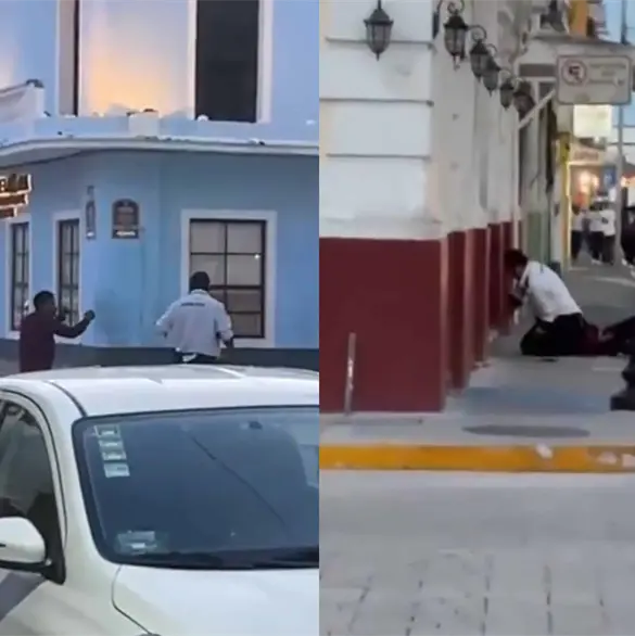 Exigen justicia para Jesús Francisco, franelero asesinado a golpes por un guardia de seguridad en Veracruz Exigen justicia para Jesús Francisco, franelero asesinado a golpes por un guardia de seguridad en Veracruz