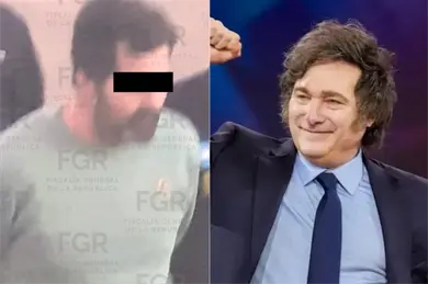 "Argentina no es refugio de delincuentes": Milei rechaza asilo de Far&iacute;as Laguna y lo expulsa a M&eacute;xico