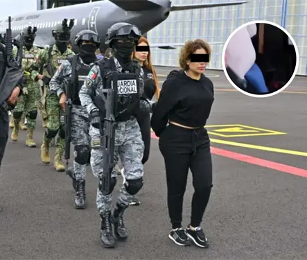 "A d&oacute;nde me vas a llevar": difunden video de la detenci&oacute;n de la pareja e hija del "T&iacute;o Lako"
