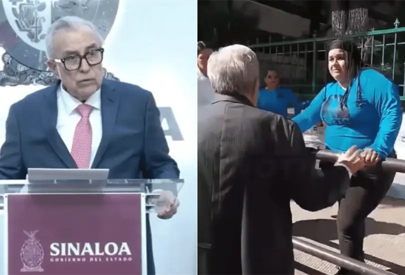 "Es una vergüenza": Madres buscadoras encaran a Rocha Moya tras volver al gobierno de Sinaloa "Es una vergüenza": Madres buscadoras encaran a Rocha Moya tras volver al gobierno de Sinaloa