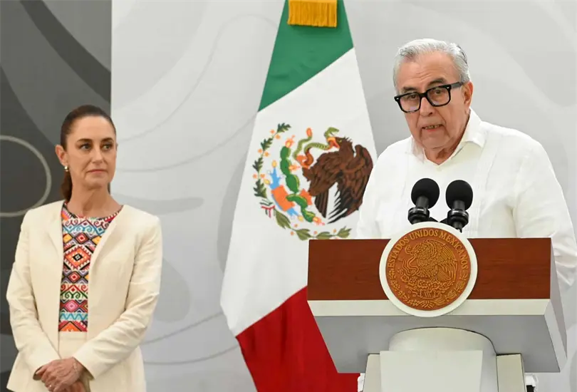 El episodio coloca nuevamente al mandatario sinaloense en el centro de una disputa pol&iacute;tica que involucra al gobierno federal, Morena y las investigaciones relacionadas con presuntos v&iacute;nculos con el crimen organizado.