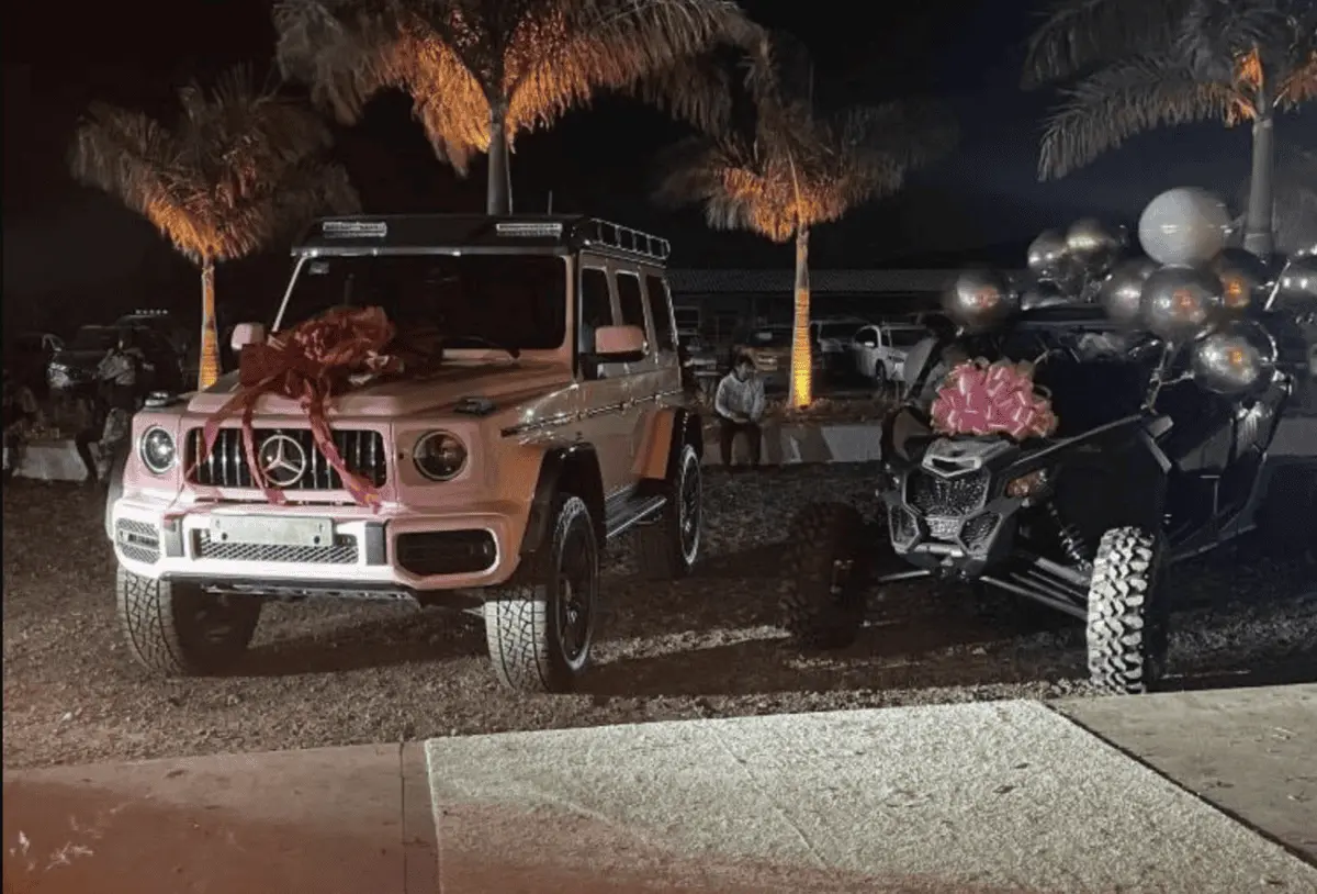 Los lujos dentro del festejo se hicieron presentes. RR.SS.