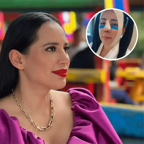 "Hoy elijo mi felicidad": Sandra Cuevas reaparece en redes sociales tras cirugía en el rostro "Hoy elijo mi felicidad": Sandra Cuevas reaparece en redes sociales tras cirugía en el rostro