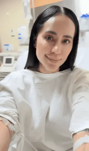 Antes de ingresar al quirófano, Sandra Cuevas había anticipado a través de sus redes sociales que se sometería a una operación. RRSS.