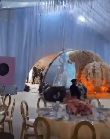 El festejo de los XV años de su hija, realizado en Tinaja de Vargas, estuvo rodeado de una fuerte exhibición de lujo y de personas armadas con equipo táctico. RRSS.