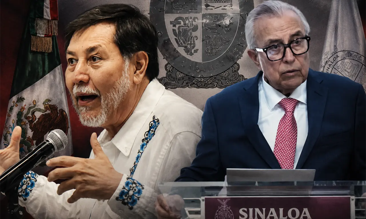  "El daño a su reputación está hecho": Noroña sentencia el futuro político de Rocha Moya 