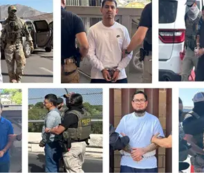 EE.UU. entrega a M&eacute;xico a 10 criminales buscados por narcotr&aacute;fico y otros delitos