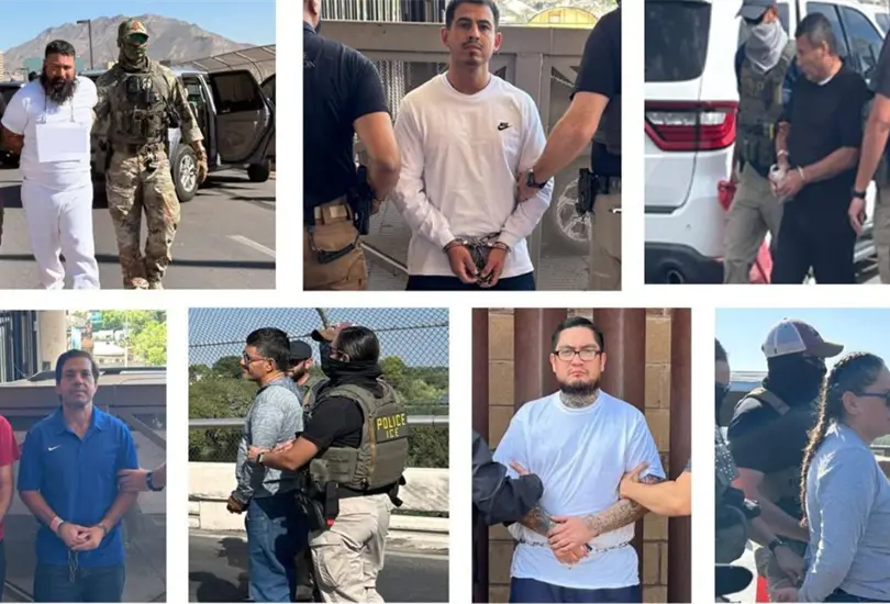 EE.UU. entrega a M&eacute;xico a 10 criminales buscados por narcotr&aacute;fico y otros delitos