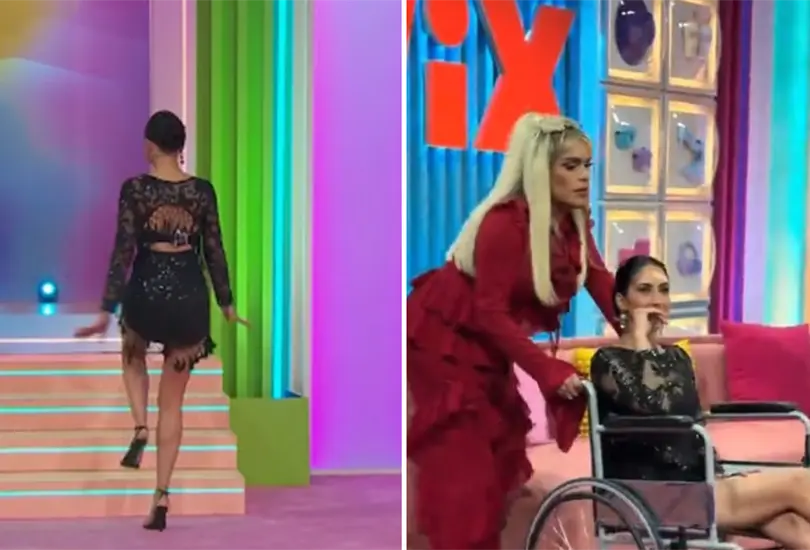 Cynthia Ur&iacute;as sufre ca&iacute;da en LCDLF