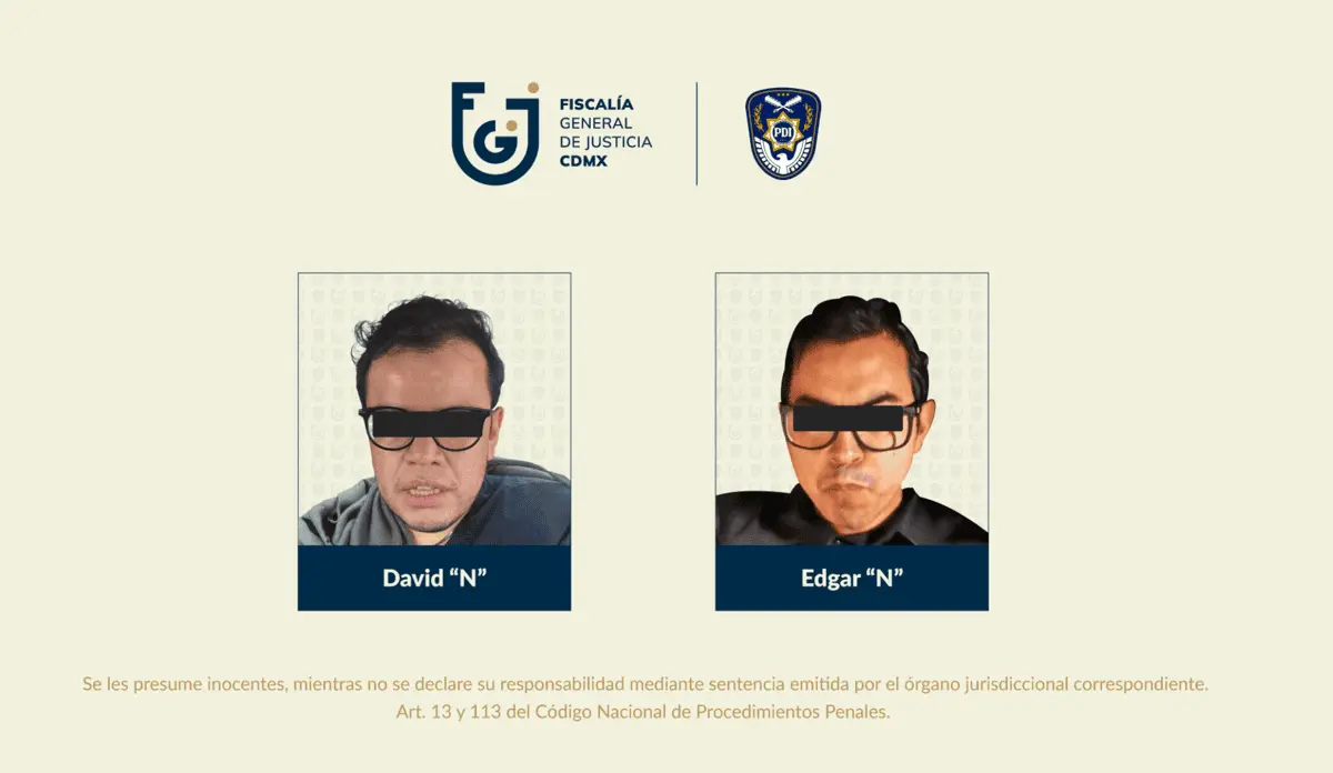 Edgar "N" y David "N" fueron detenidos por su presunta participación en un esquema de suplantación durante el examen de admisión de la UNAM 2026. Especial
