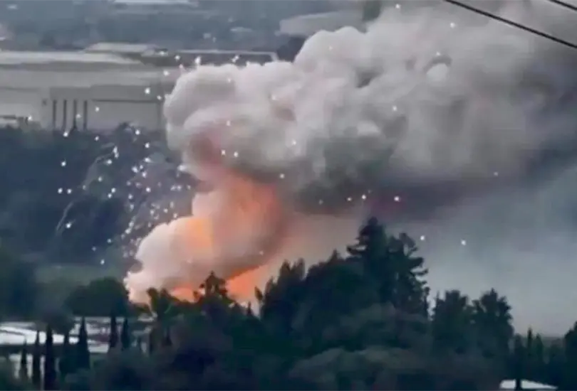 As&iacute; fue la explosi&oacute;n en el polvor&iacute;n de Tultepec; autoridades reportan varios estallidos | VIDEOS