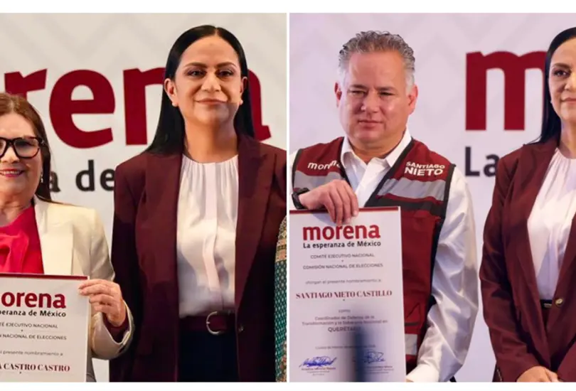 Morena designa a Imelda Castro y Santiago Nieto para fortalecer la 4T en Sinaloa y Quer&eacute;taro