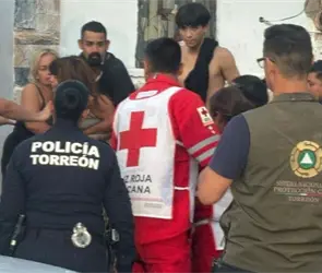 Joven embarazada es detenida tras incendio y violenta pelea familiar en Torre&oacute;n