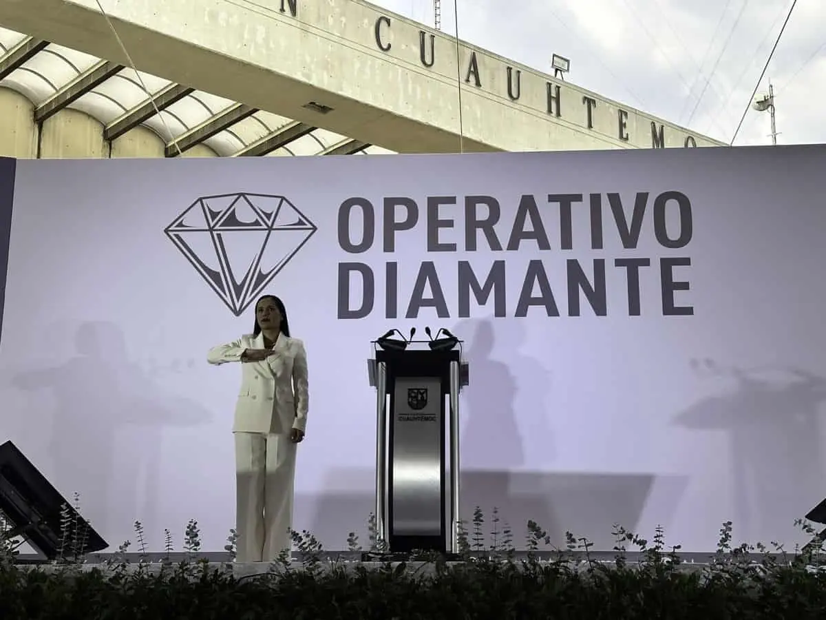 ¿Qué fue el Operativo Diamante de Sandra Cuevas? Cortesía
