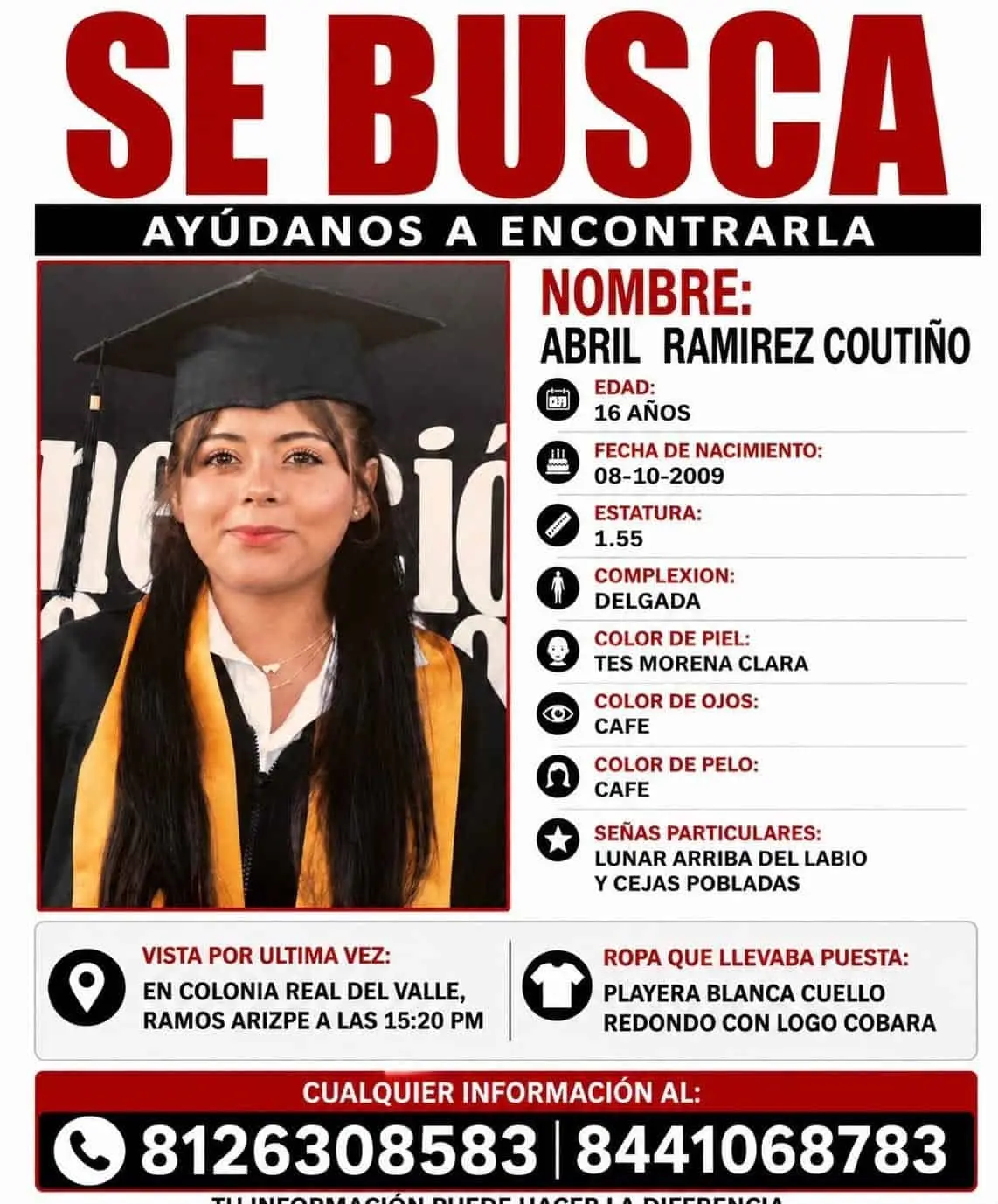 Así es Abril Ramírez Coutiño Especial