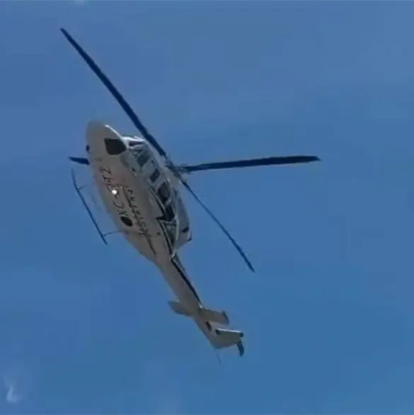 Helicóptero que trasladaba a Eduardo Ramírez, gobernador de Chiapas realiza maniobra de emergencia y casi toca tierra | VIDEO Helicóptero que trasladaba a Eduardo Ramírez, gobernador de Chiapas realiza maniobra de emergencia y casi toca tierra | VIDEO