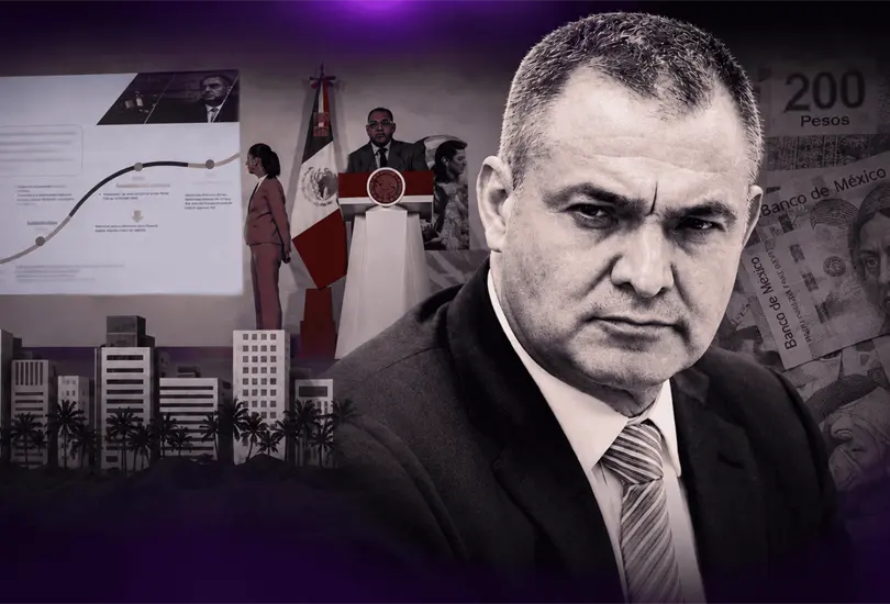 Contratos públicos, transferencias internacionales y propiedades en Florida forman parte de la investigación sobre los 759 millones de dólares ligados a la red de García Luna.