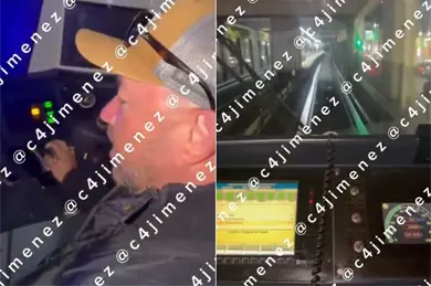 Destituyen a conductora del Metro que permitió a hombre ajeno manejar tren Destituyen a conductora del Metro que permitió a hombre ajeno manejar tren