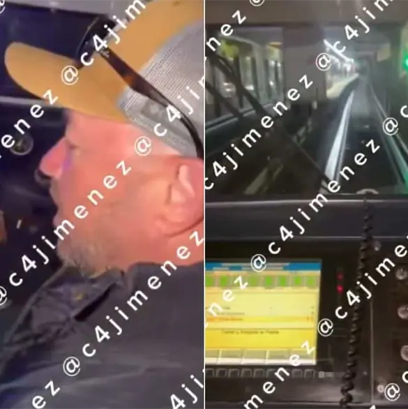 Destituyen a conductora del Metro que permitió a hombre ajeno manejar tren Destituyen a conductora del Metro que permitió a hombre ajeno manejar tren