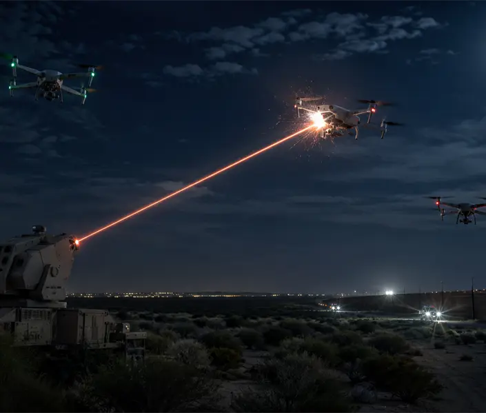Con un láser y en plena noche: así derribó EE.UU. tres drones en la frontera con México Con un láser y en plena noche: así derribó EE.UU. tres drones en la frontera con México
