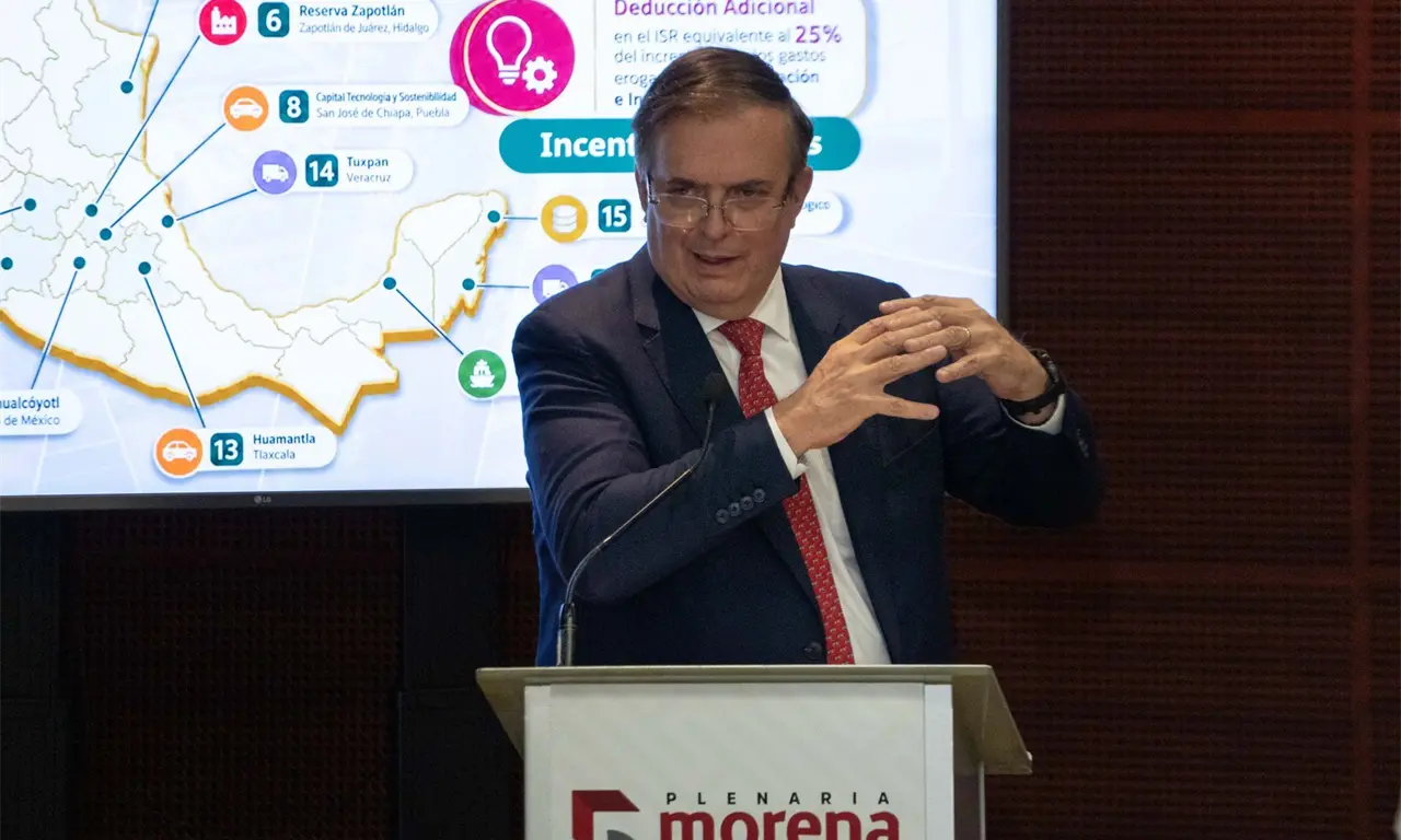  Ebrard niega que huachicol fiscal y caso Rocha Moya pongan en riesgo negociaciones del T-MEC 
