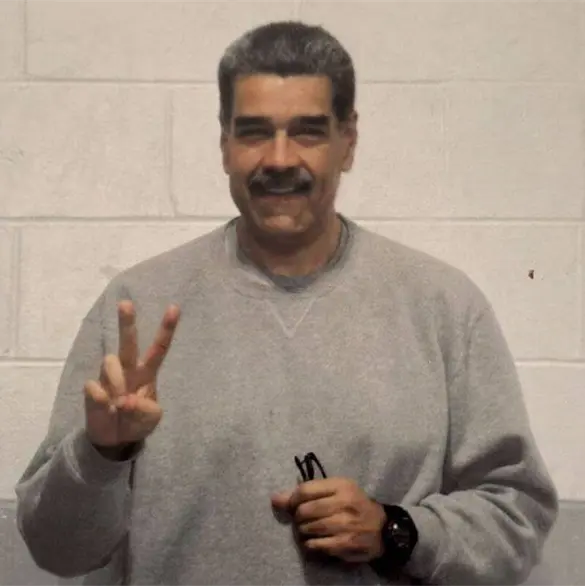 Les envío un regalo: Maduro reaparece sonriente en fotos desde prisión de Nueva York Les envío un regalo: Maduro reaparece sonriente en fotos desde prisión de Nueva York