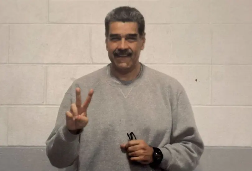 Les env&iacute;o un regalo: Maduro reaparece sonriente en fotos desde prisi&oacute;n de Nueva York