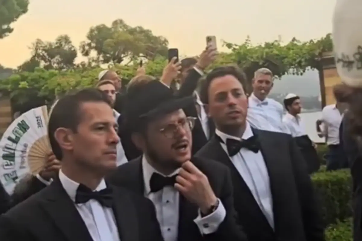  Peña Nieto reaparece en boda judía junto a empresario señalado por millonario soborno en caso Pegasus 
