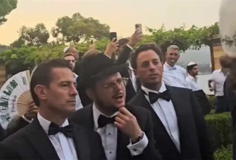 Pe&ntilde;a Nieto reaparece en boda jud&iacute;a junto a empresario se&ntilde;alado por millonario soborno en caso Pegasus